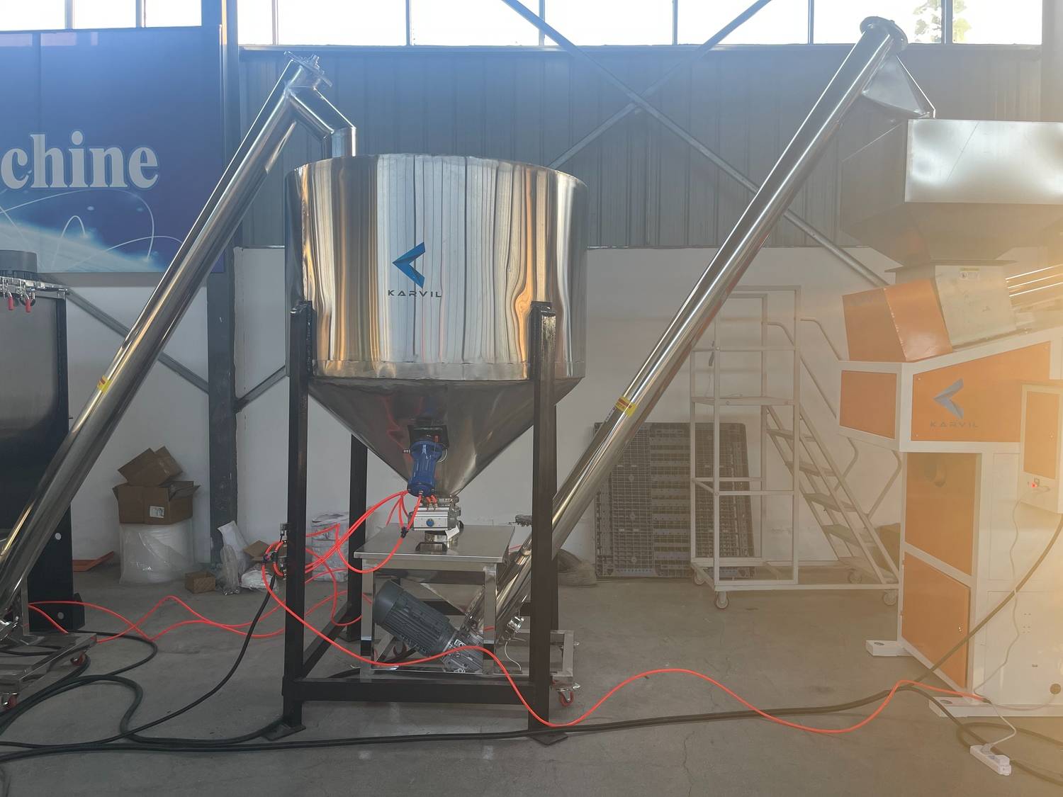 Fertilizer Powder Mixing & Packaging Line (6) Fertilizer Powder Mixing & Packaging Line (6)