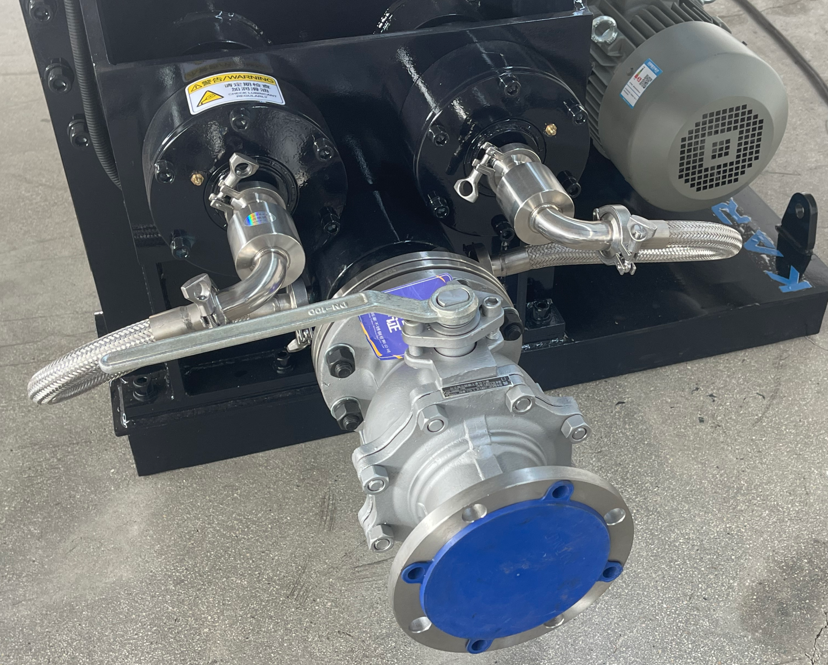 Greek Client Selects 100L Sigma Mixer with Screw Extrusion Discharge(4) Greek Client Selects 100L Sigma Mixer with Screw Extrusion Discharge(4)