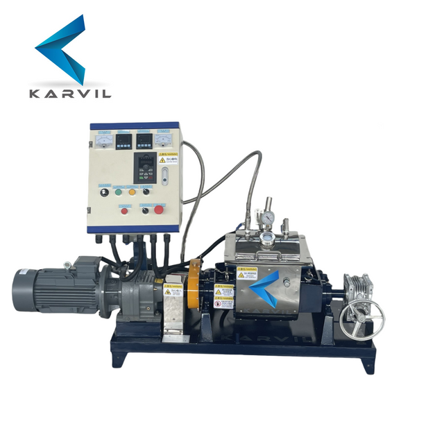 Electric Heating Vacuum Kneader with Manual Tilting