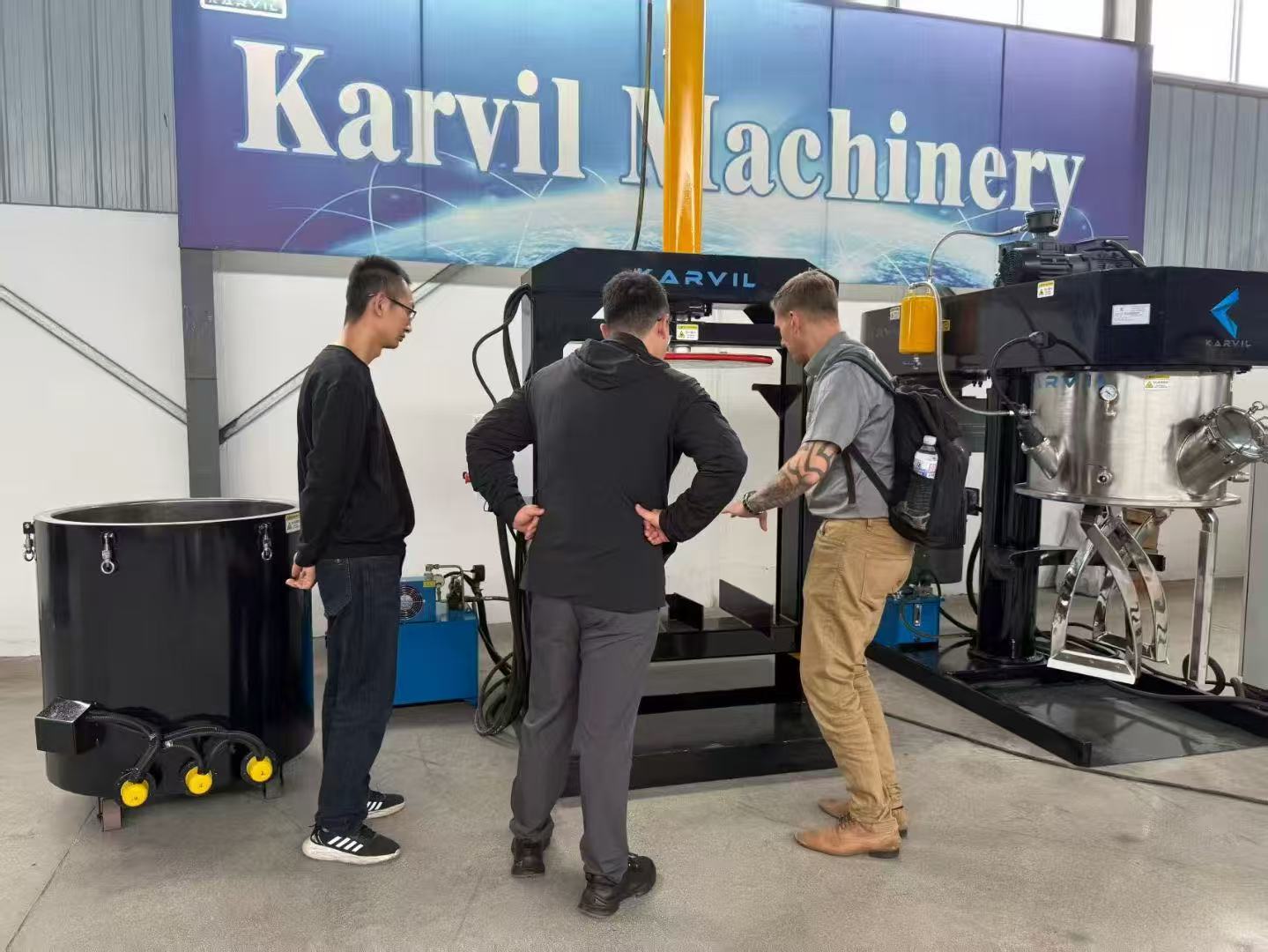 Big News! UK Client LOVES Our Sigma Mixers & Factory!