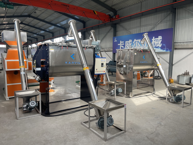 Stainless Steel Ribbon Blender for Animal Feed