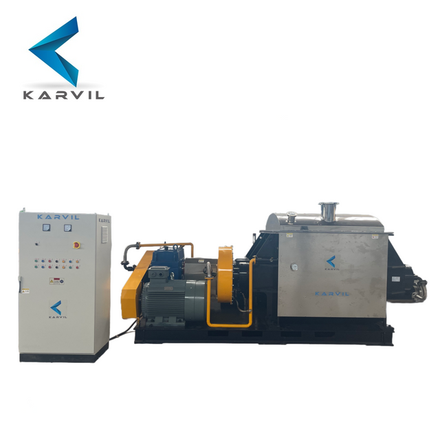 Sigma Mixer with Screw Discharge