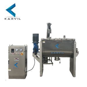 Ribbon Blender with Screw Conveyor